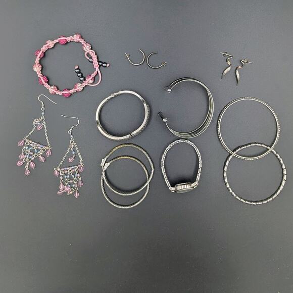 Silver & Pink Daydreams Curated Jewelry Bundle – 13 Pieces - Picture 6 of 7